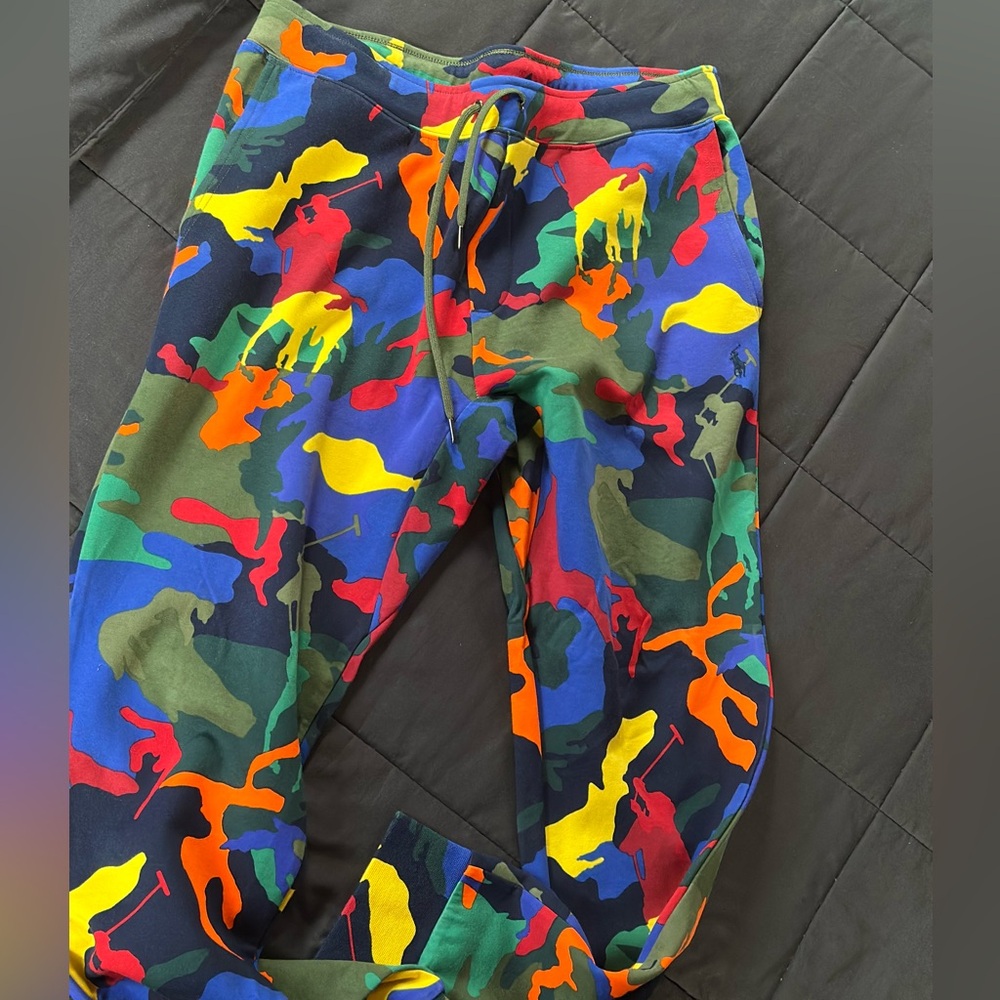 Ralph Lauren Multicolor Polo Sweatpants
